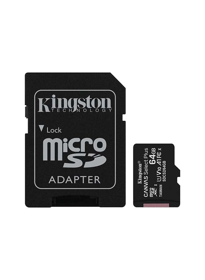 Kingston Technology Canvas Select Plus - 64GB