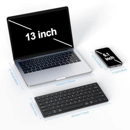 2.4G Wireless Keyboard - USB A & Type C