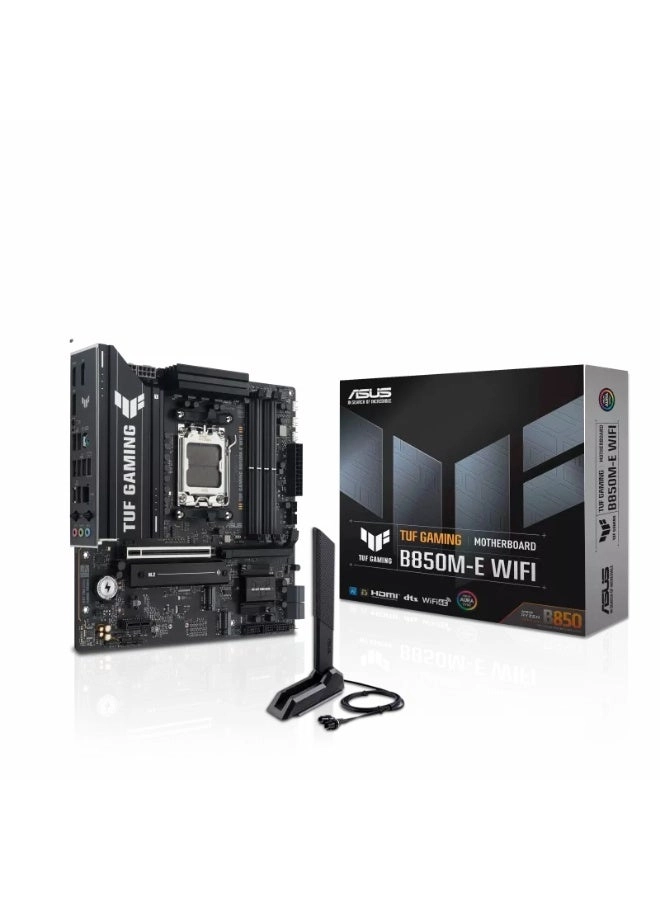 ASUS TUF Gaming B850M-E - AMD AM5 WiFi 6E 4xDDR5 8000+ OC