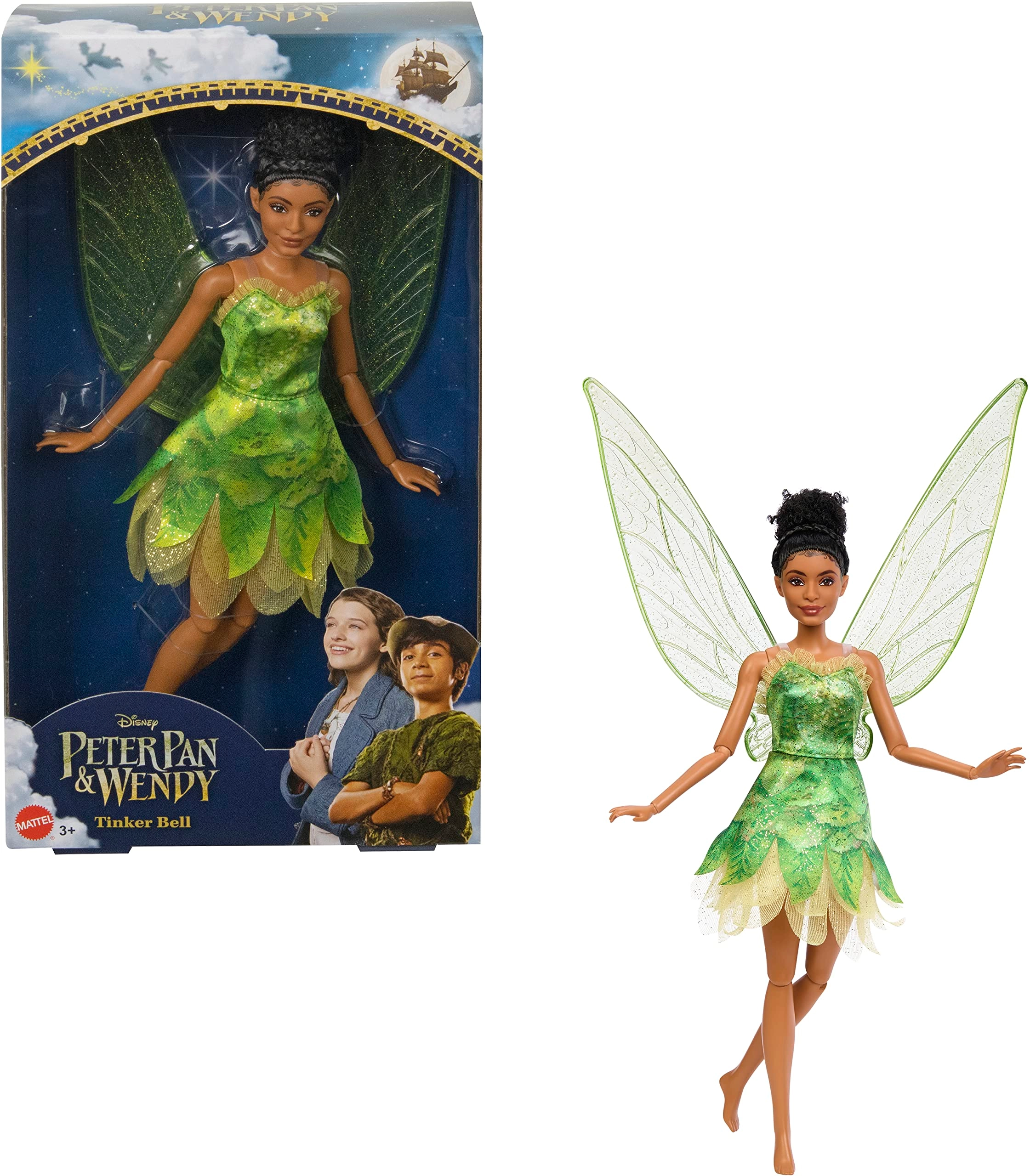 Mattel Tinker Bell Fashion Doll - 7 x 15 x 20 cm Fabric Female Ages 3+