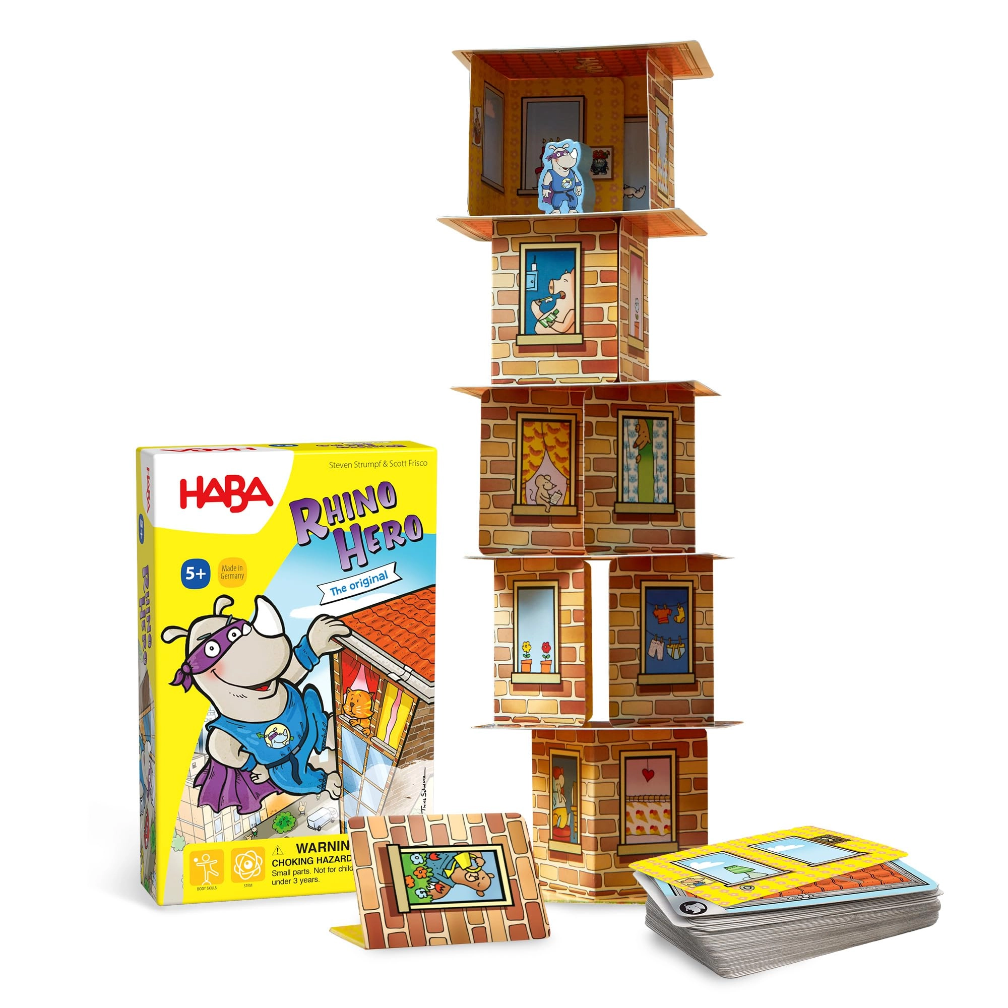 HABA Rhino Hero - English 5 and Up