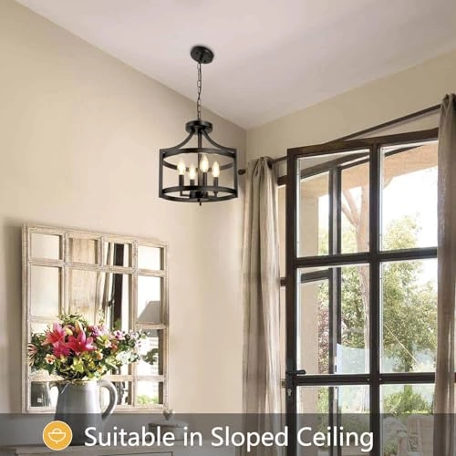 Vintage Living Room Chandelier - Dimmable