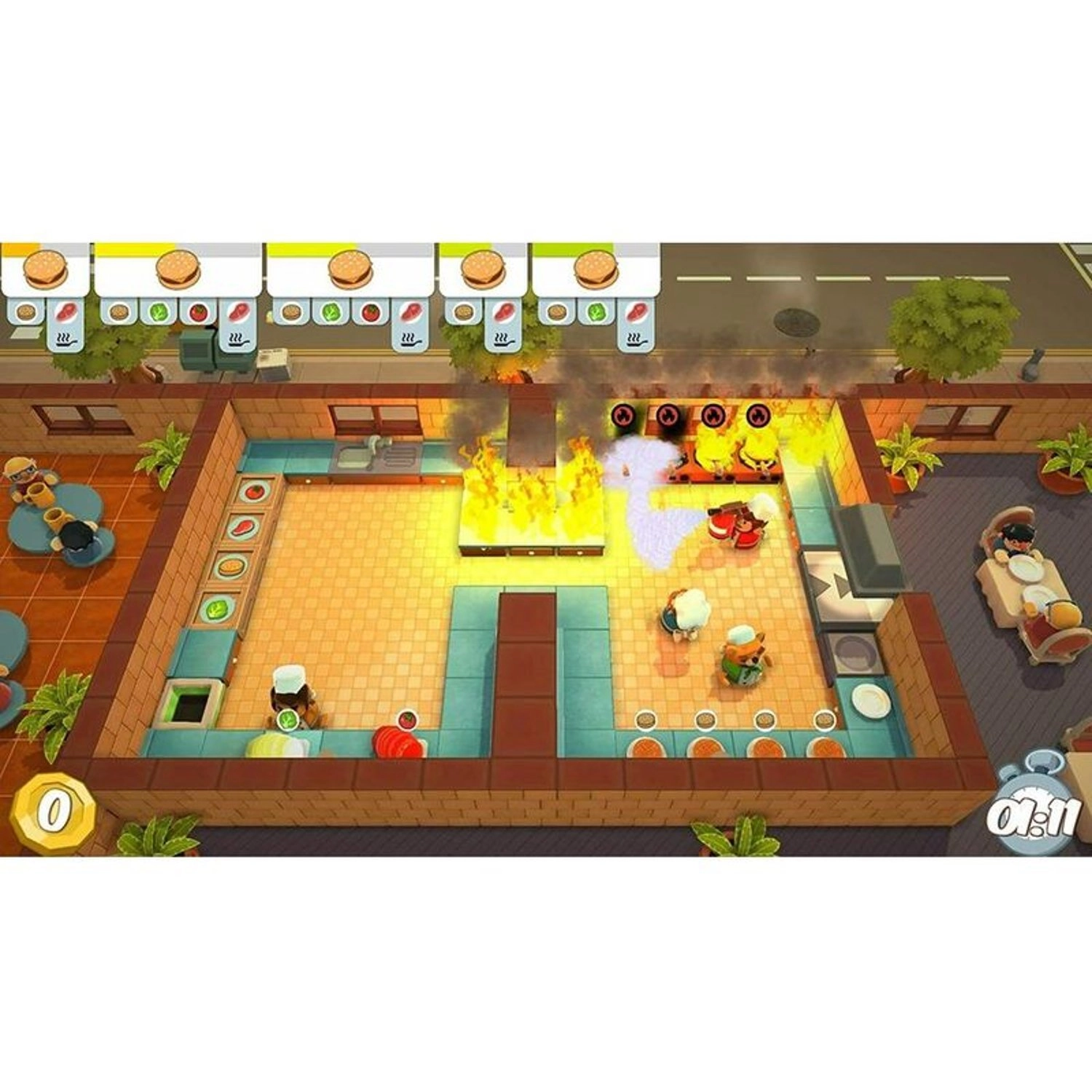 Overcooked! + Overcooked! 2 Double Pack - Nintendo Switch