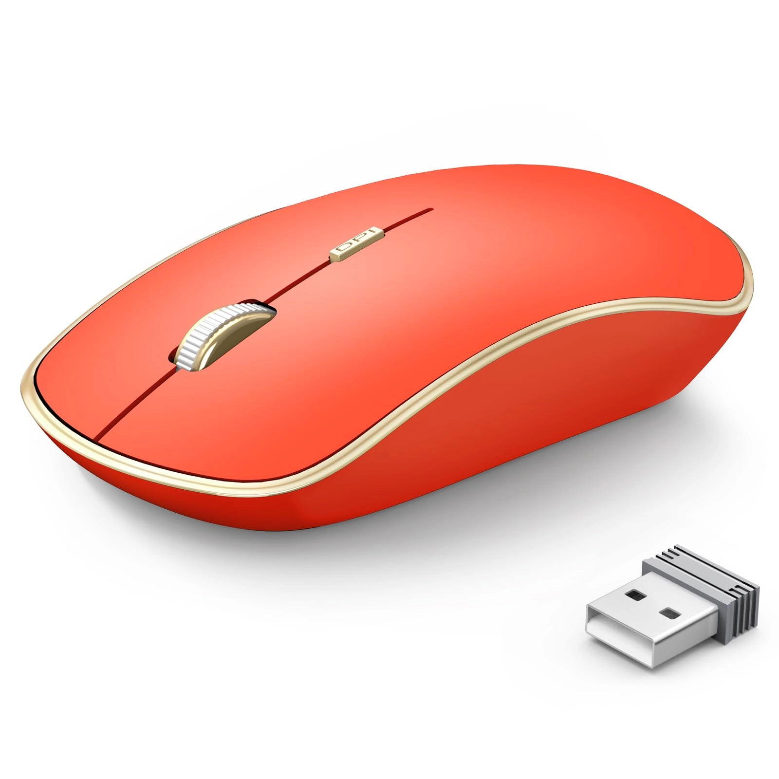 J JOYACCESS JA-M1 Silent Streamline Optical Mouse - Wireless