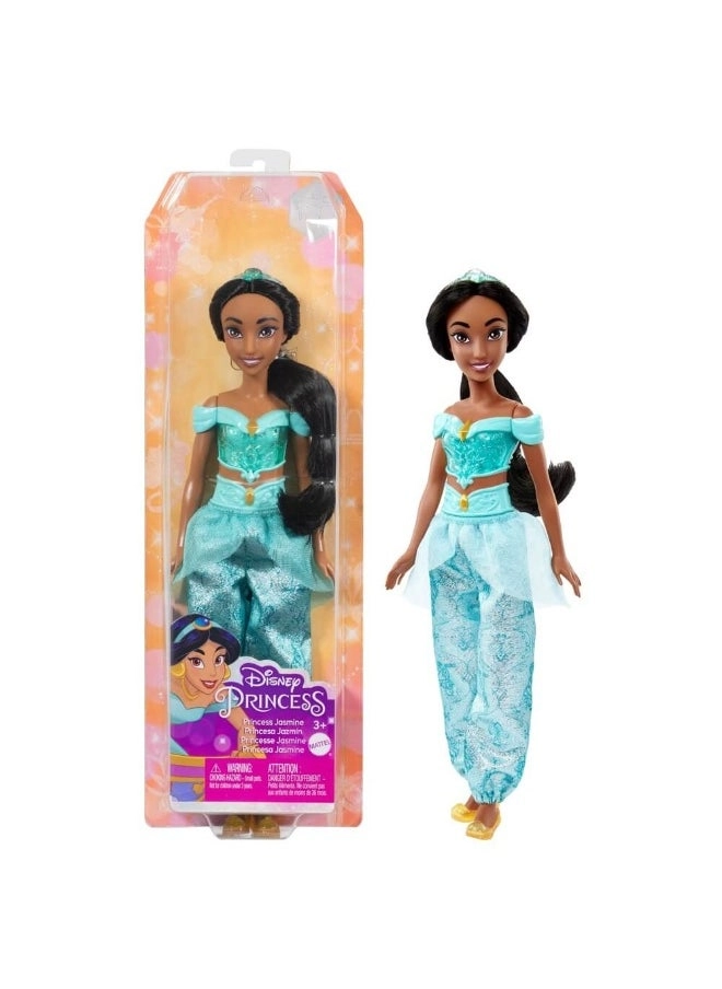 Princess Jasmine Fashion Doll - 32.5 cm Glitter Blue Ages 60+