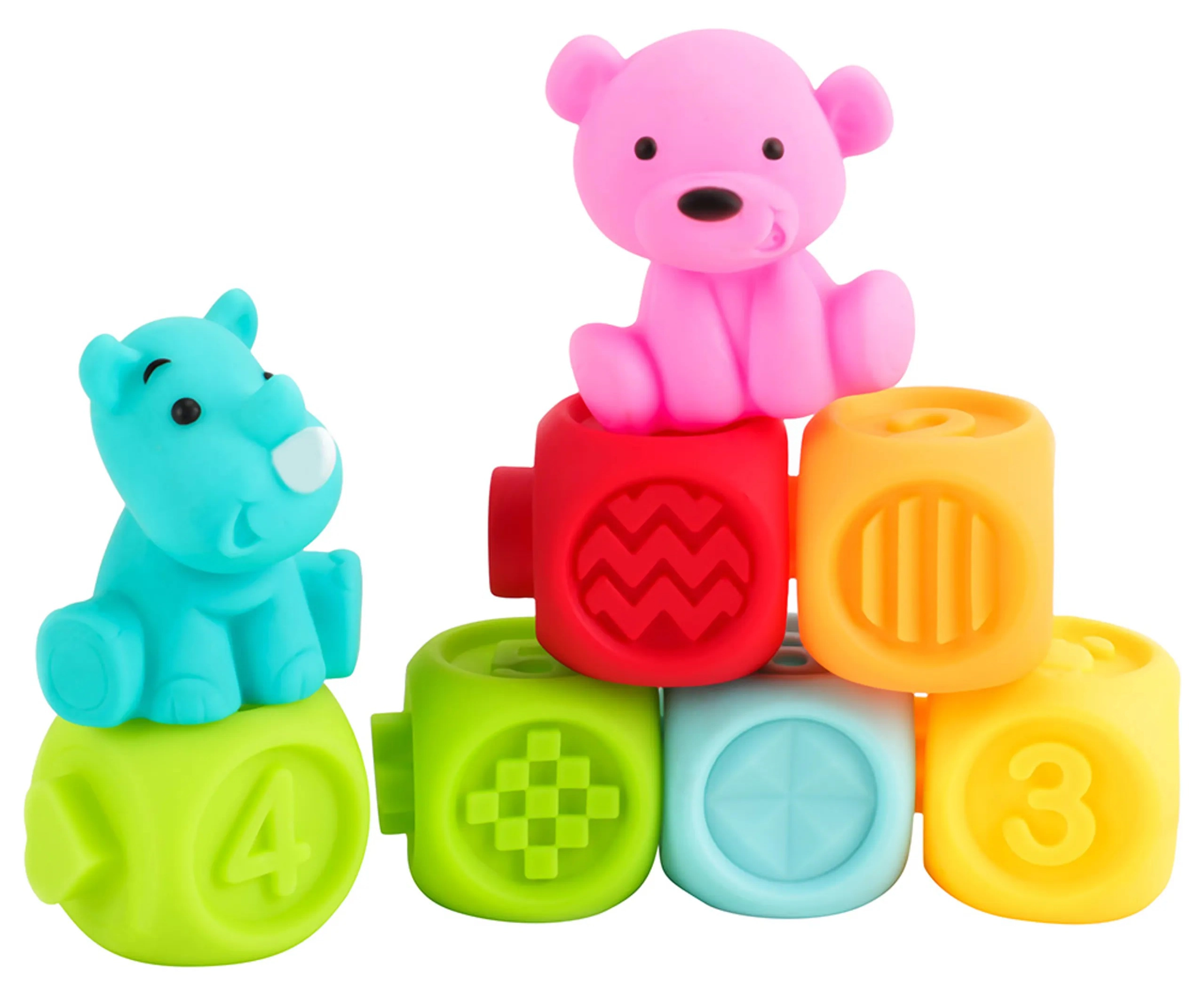 MOON Number Block Cubes - 3+ 8 pieces