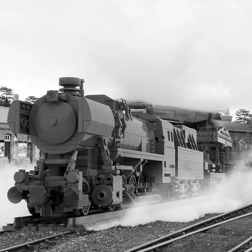 Steam Train Building Sets (S14N9AWL52UW1239E9MFFMAW8) - 2980pcs