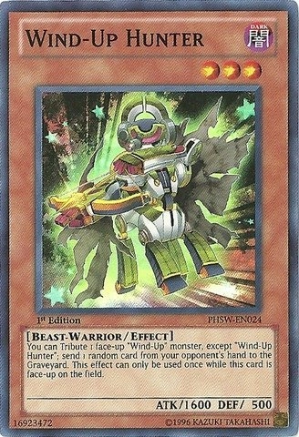 Yu-Gi-Oh! Wind-Up Hunter PHSW-EN024