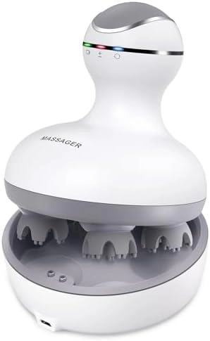 cotsoco Scalp Head Massager - 4 Heads 84 Nodes