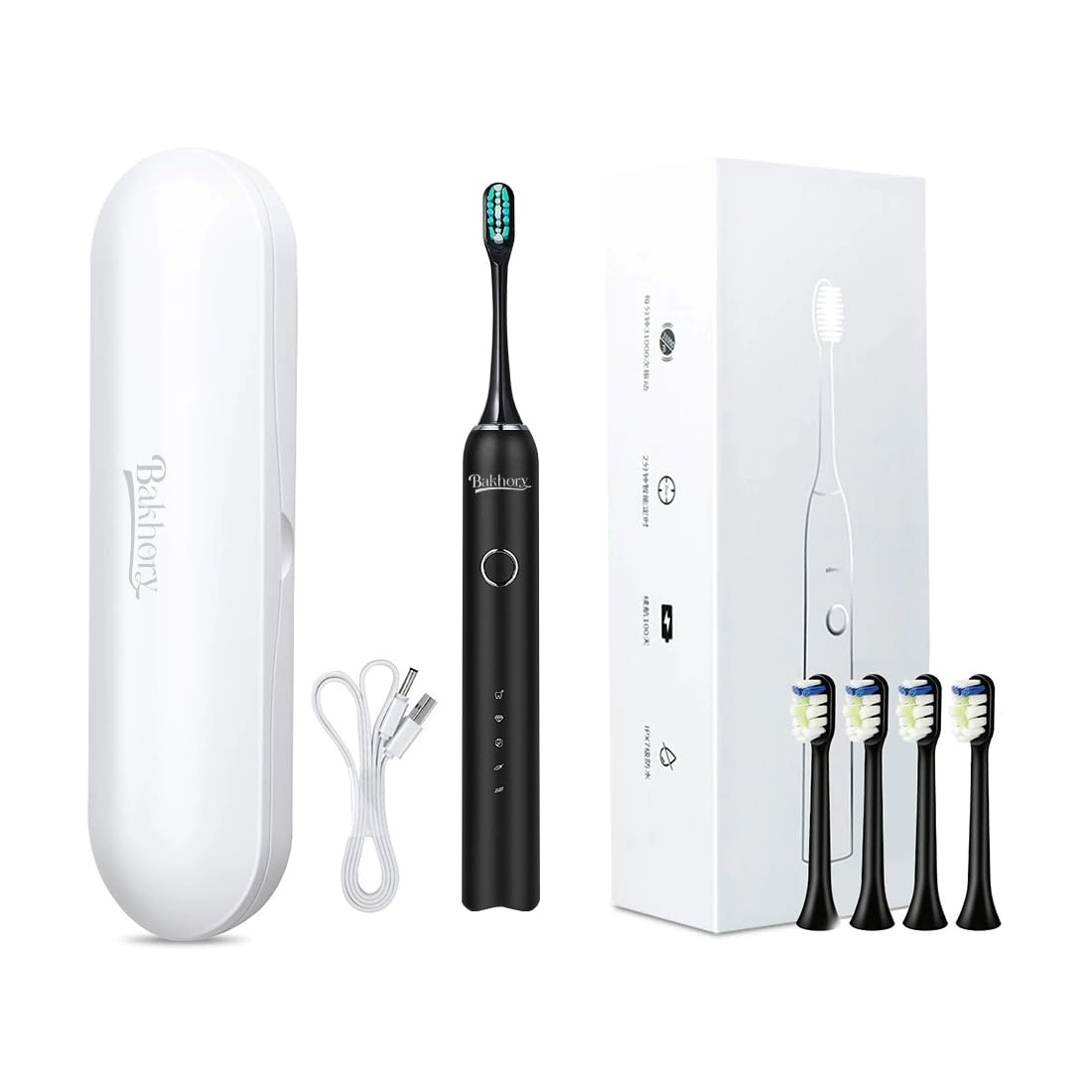 Sonic Electric Toothbrush - 2000mAh 37200 Vibrations/min 5 Modes