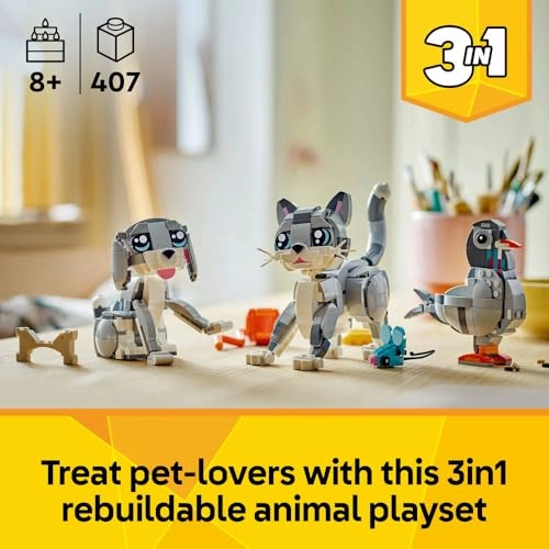 Creator 3in1 Playful Cat (31163) - multicolor 8+