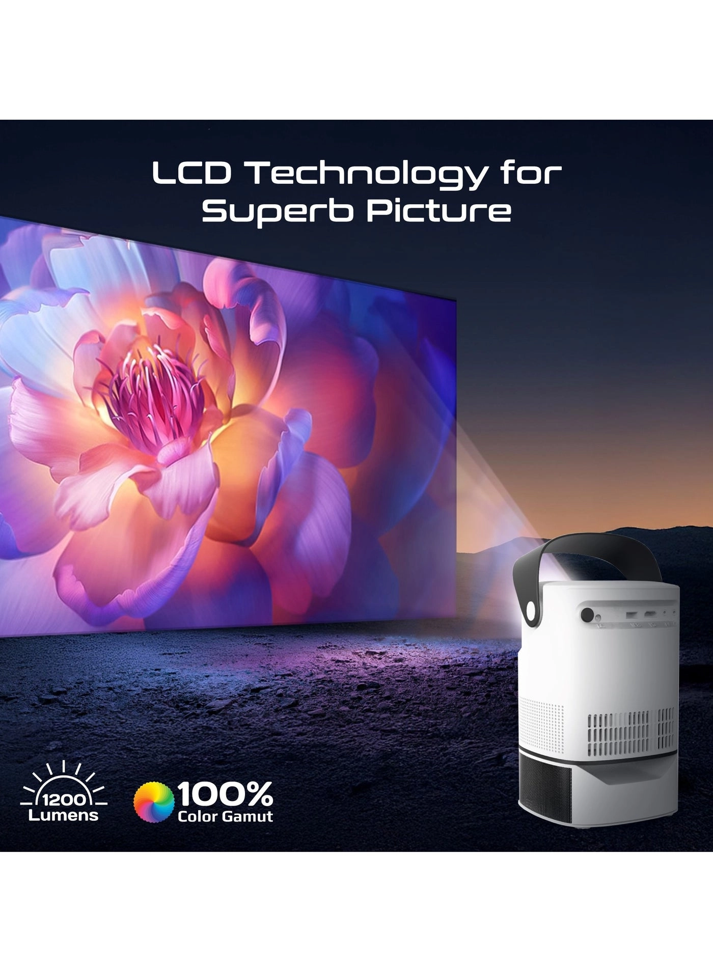 Beamer-A250 250 ANSI Brightness 1080p