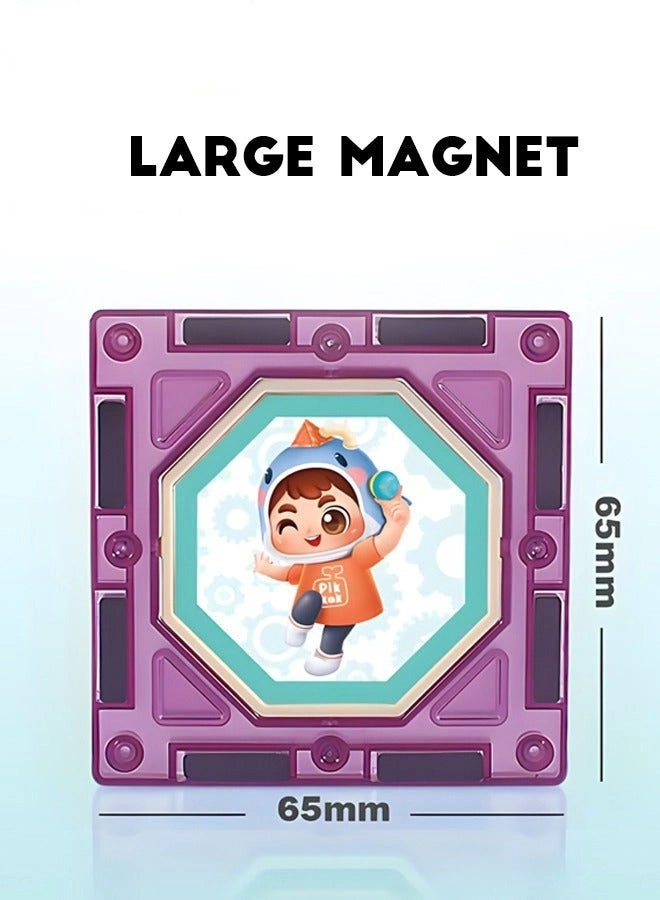 Magnetic Building Blocks - 111pcs