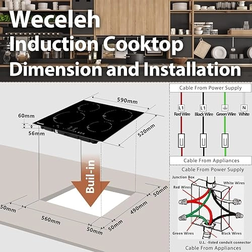 Induction hob