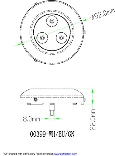 P00399WH - 120 degrees