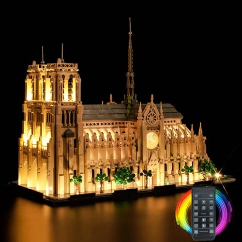 Light Kit for LEGO Notre-Dame de Paris 21061 - Copper Line