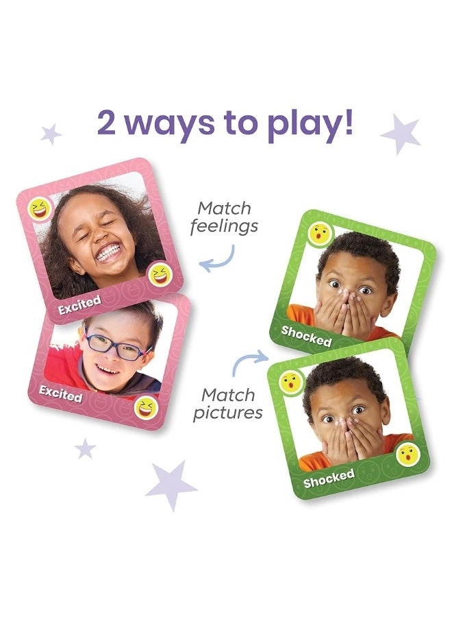 Express Your Feelings Memory Match Game - 5 - 12 years 80 pieces