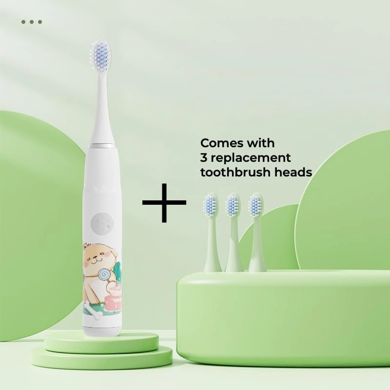 Sonic toothbrush - Kids 24000 Strokes IPX7 Waterproof 2-Min Timer