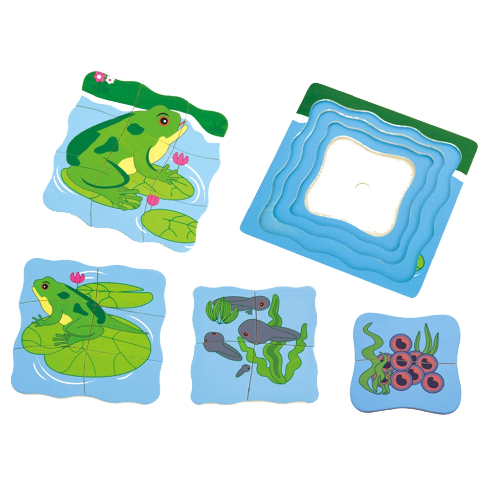 Grow Up Frog Puzzle - 3-5 years