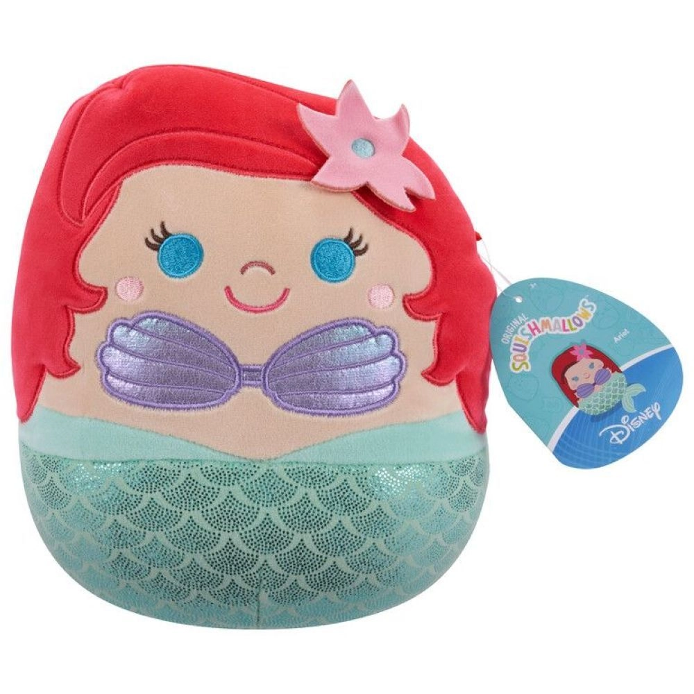 Squishmallows Princess Ariel - Disney Little Plush 19.05 cm Multi Colour