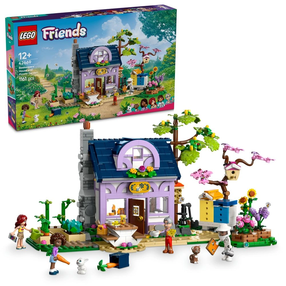LEGO Friends Beekeepers’ House and Flower Garden (42669)
