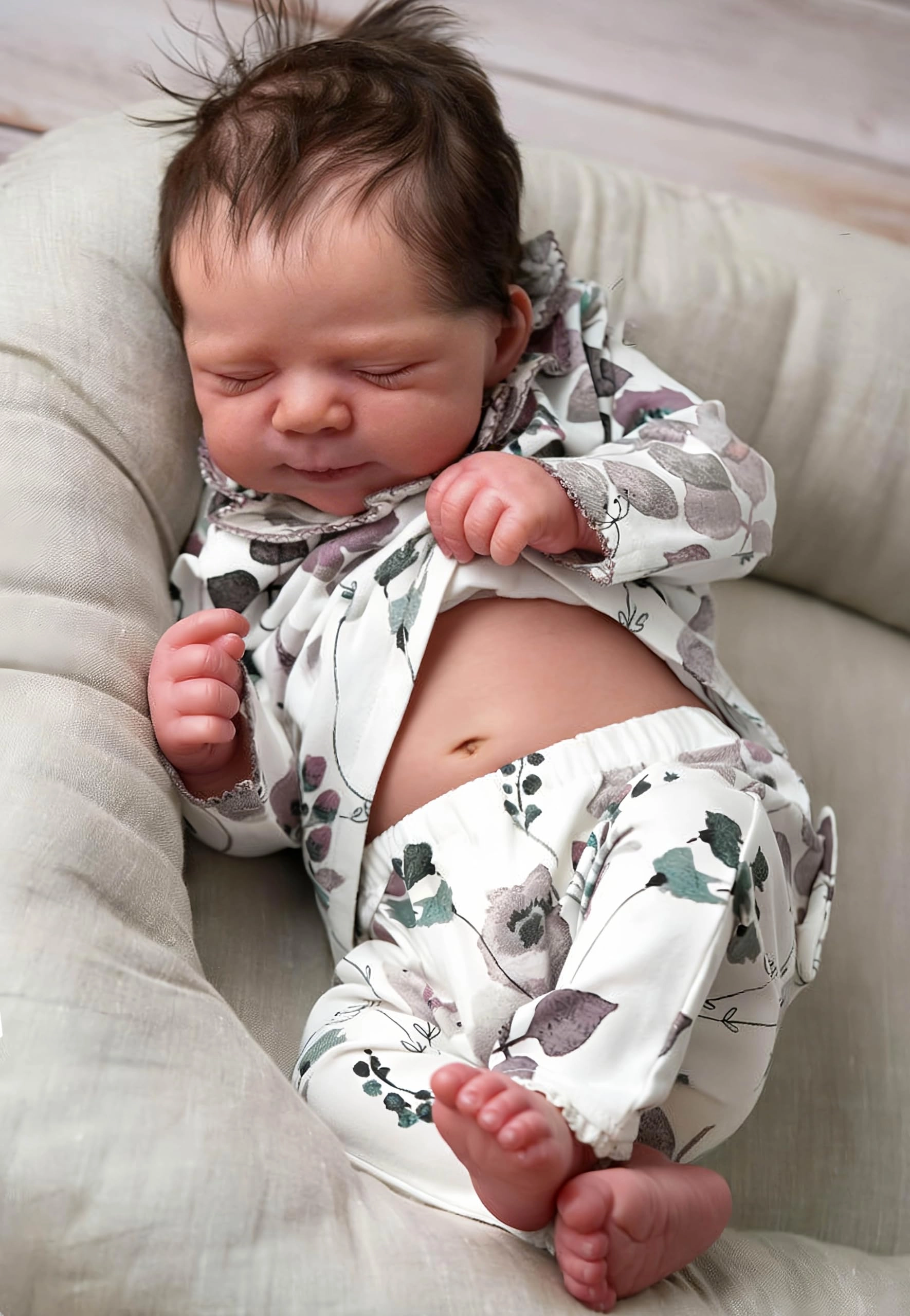 Zero Pam Reborn Baby Doll - 45CM Vinyl Ages 3+