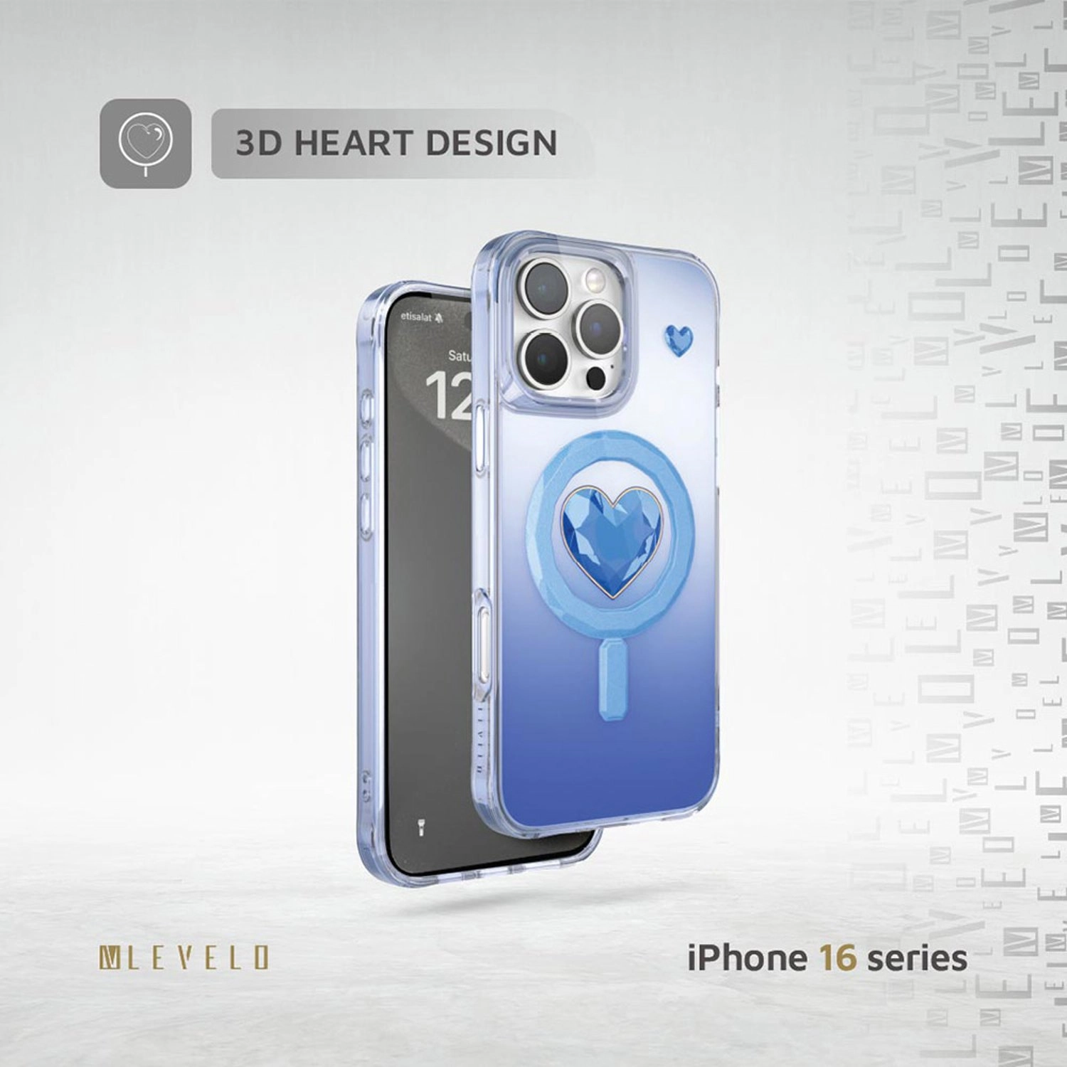 Hearts MagSafe Case for iPhone 16 Pro