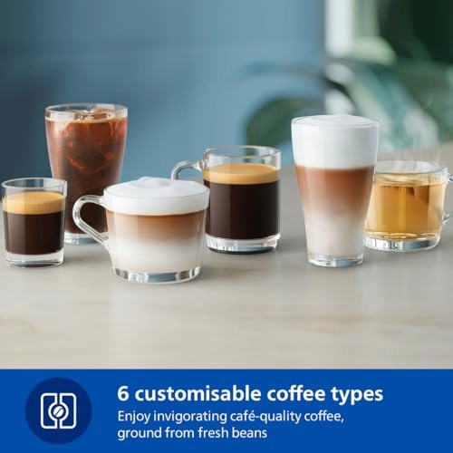 (Renewed) Series 3300 EP3347/90-cr - 6 Beverages LatteGo