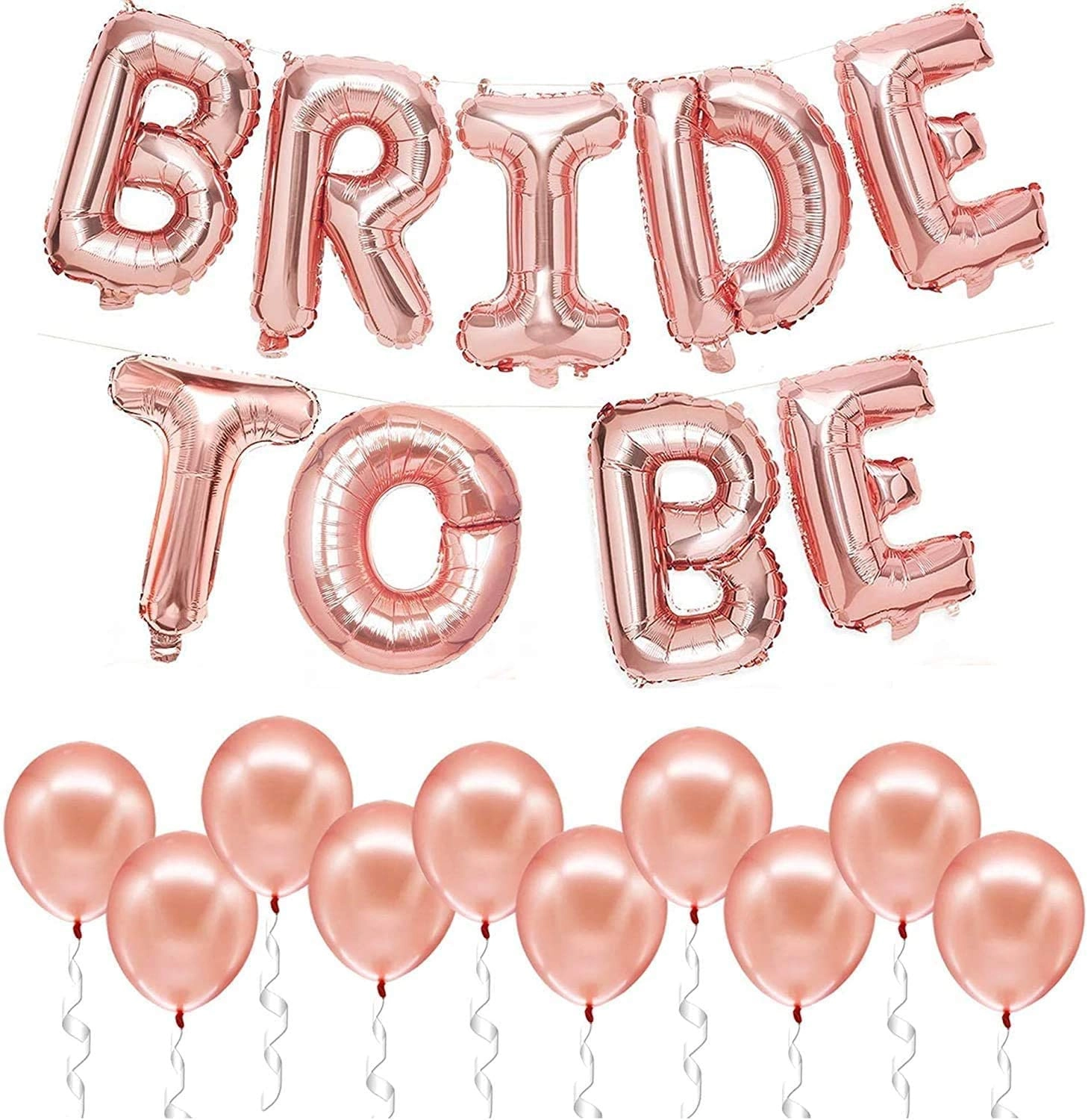 Party Time Trading LLC Bride To Be Foil Balloon - 1 Set Bridal Shower