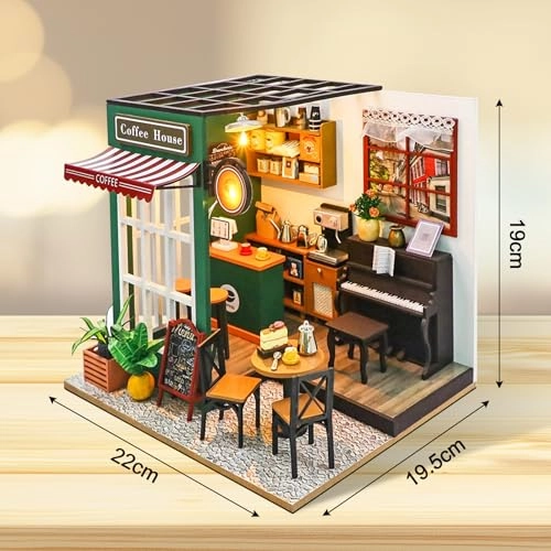 Miniature Dollhouse Kit - Paper Green