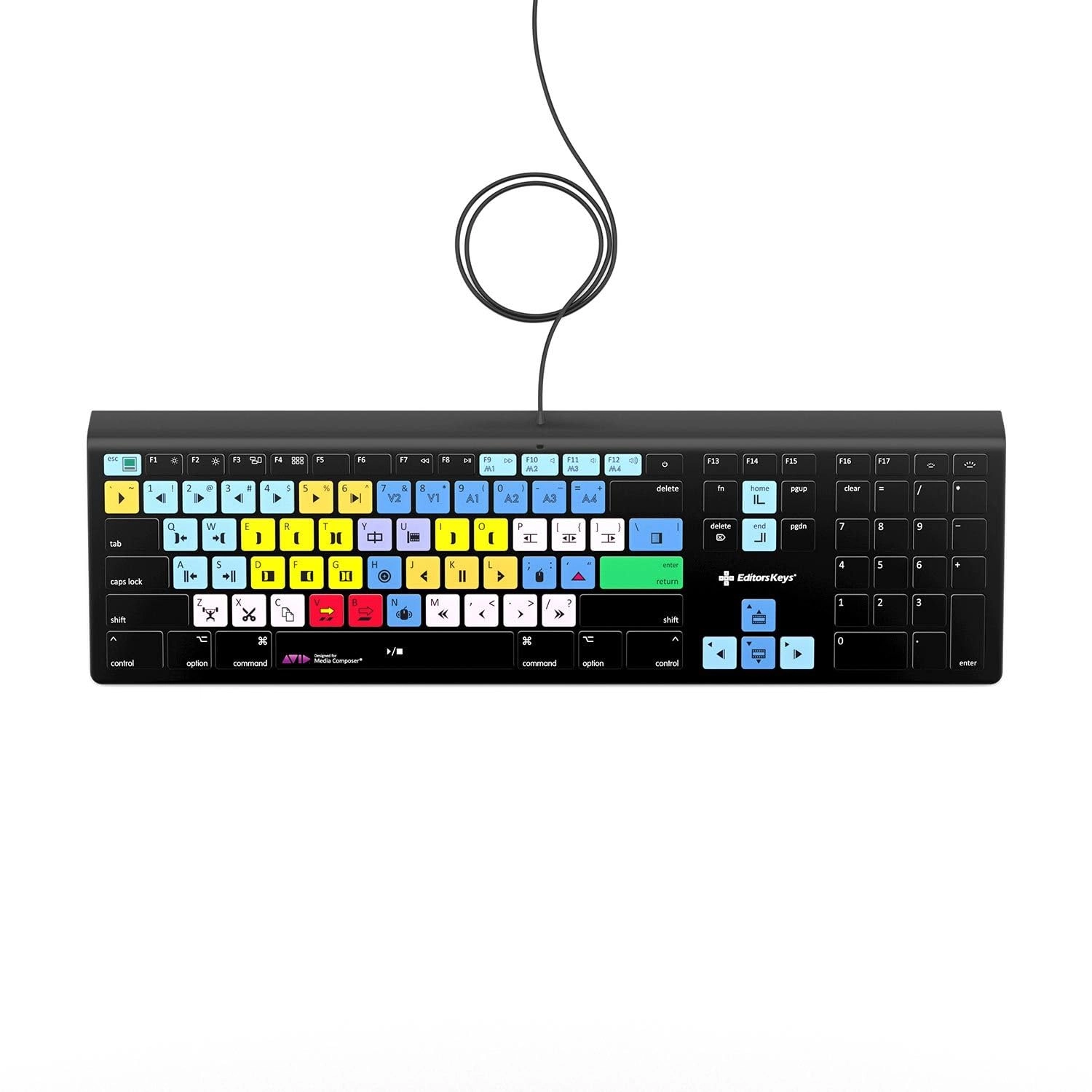 Editors Keys Avid Media Composer - Wired/Wireless