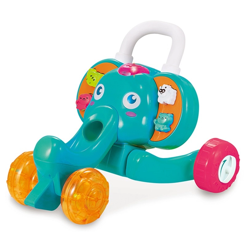 Auby Elephant Baby Walker - 12 months and older 3x AA batteries