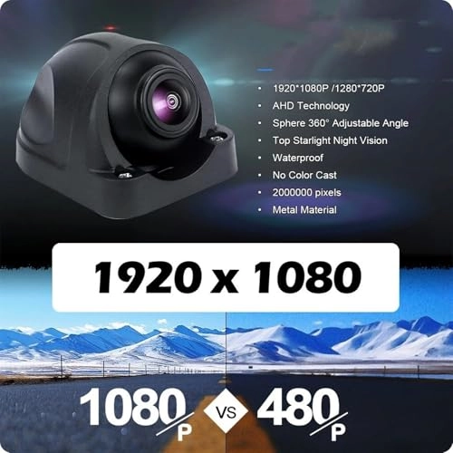 Reverse Camera - Night vision Wire 1920x1080P