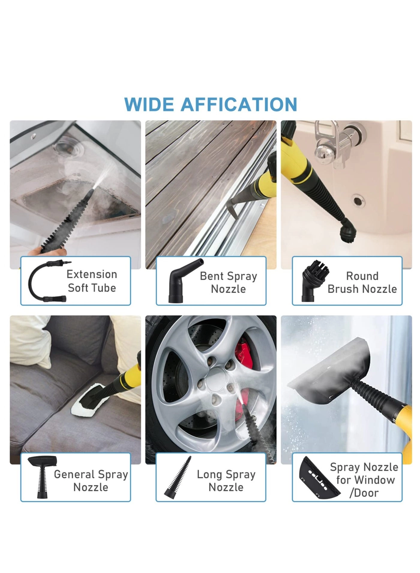 Handheld Pressurized Steam Cleaner - 3.0bar 350ml