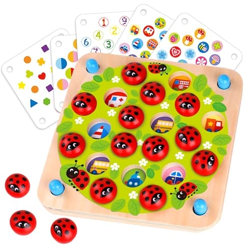 Ladybug’s Garden Memory Game - 36 months - 7 years 27 pieces