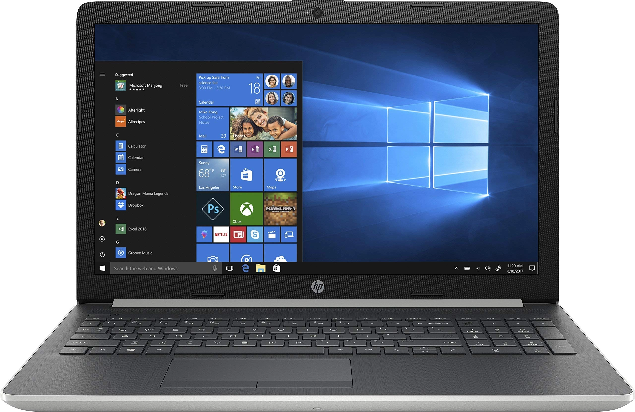 HP (Renewed) da0053wm - 15.6'' Core i5-8250U 4GB 256GB SSD