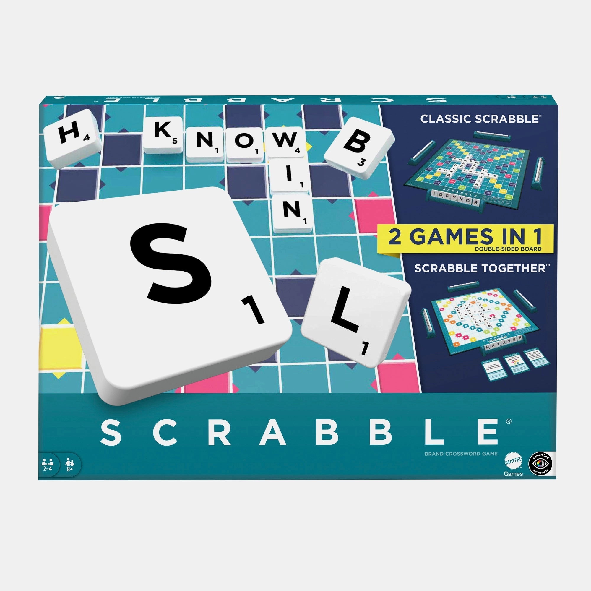 Mattel Games Scrabble Core - 2–4 players 103 pieces