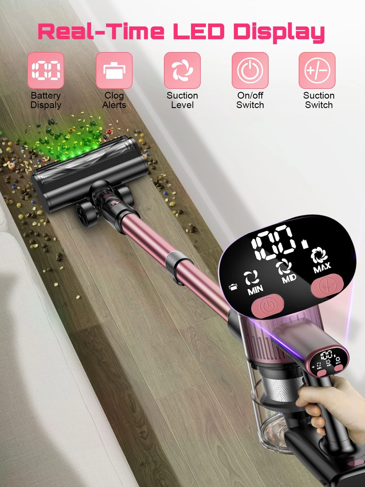 Cordless Vacuum Cleaner - 10 in 1