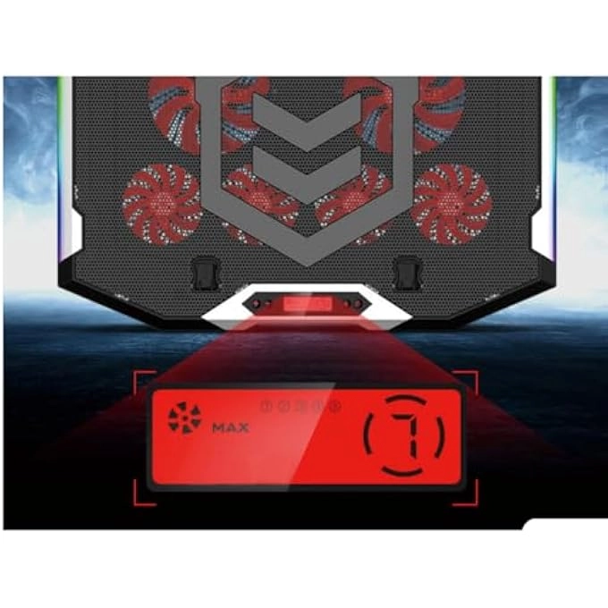 LAPTOP COOLING PAD - 12-17 INCH 6 QUIET FANS