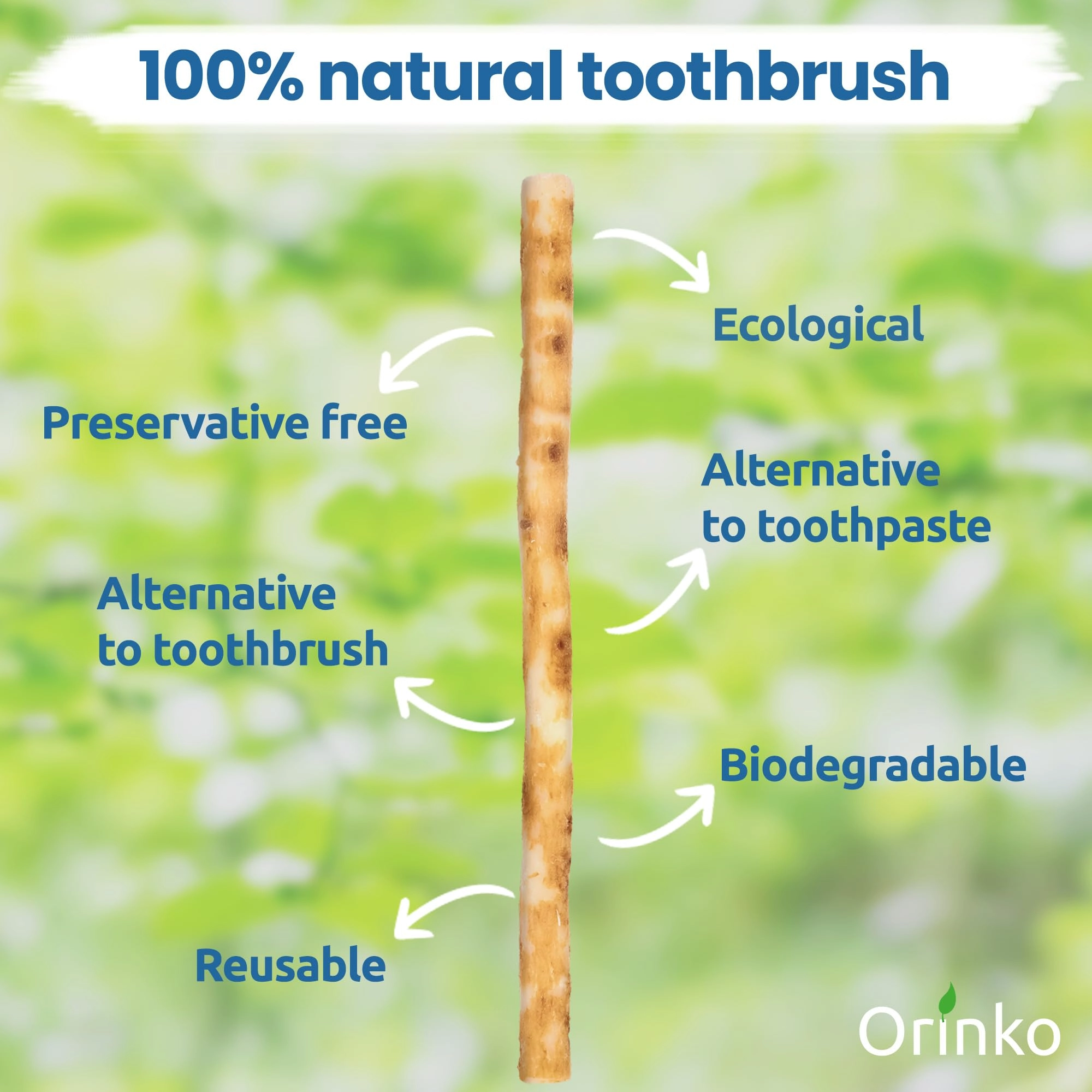 Miswak Stick - 6-Piece Pack Wooden
