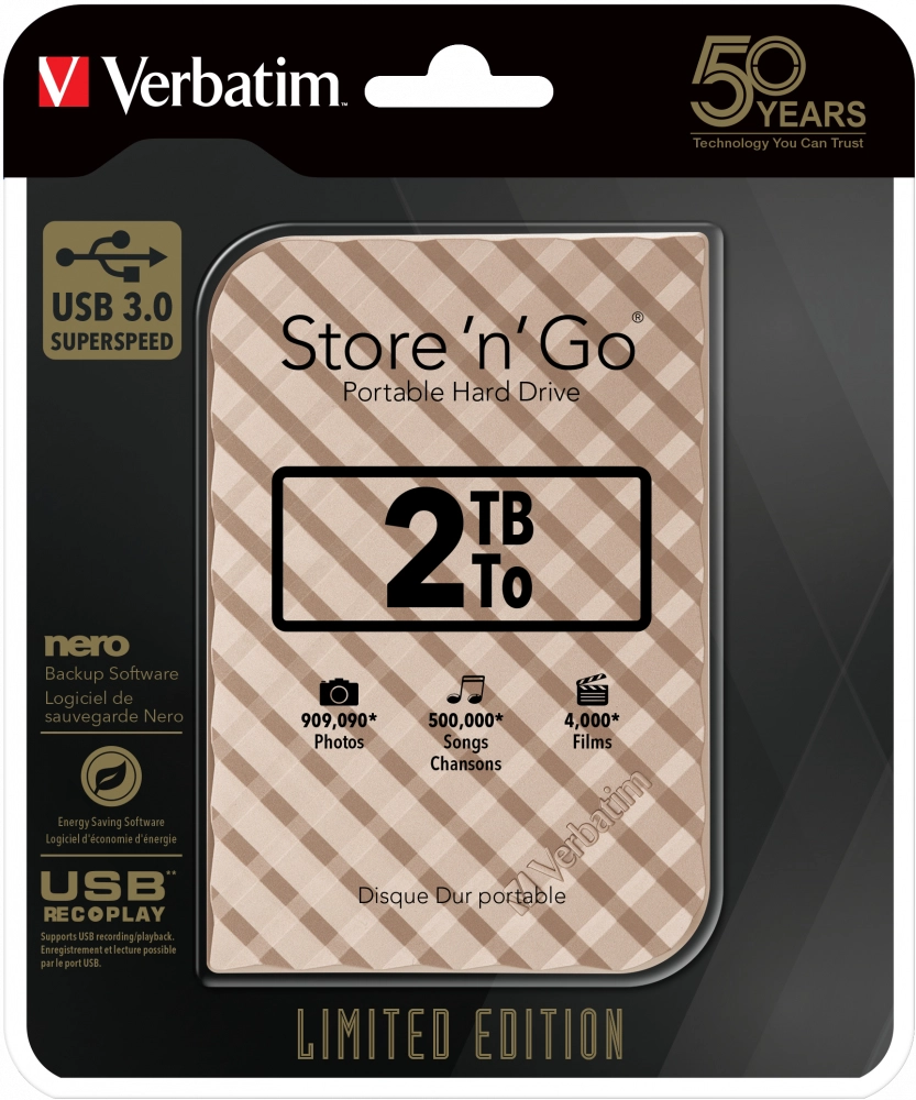 Store 'n' Go - 5400 RPM 2TB 2.5-inch SSD