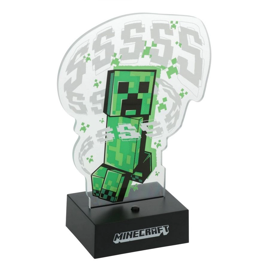 Minecraft Charged Creeper Light - 2x AAA batteries