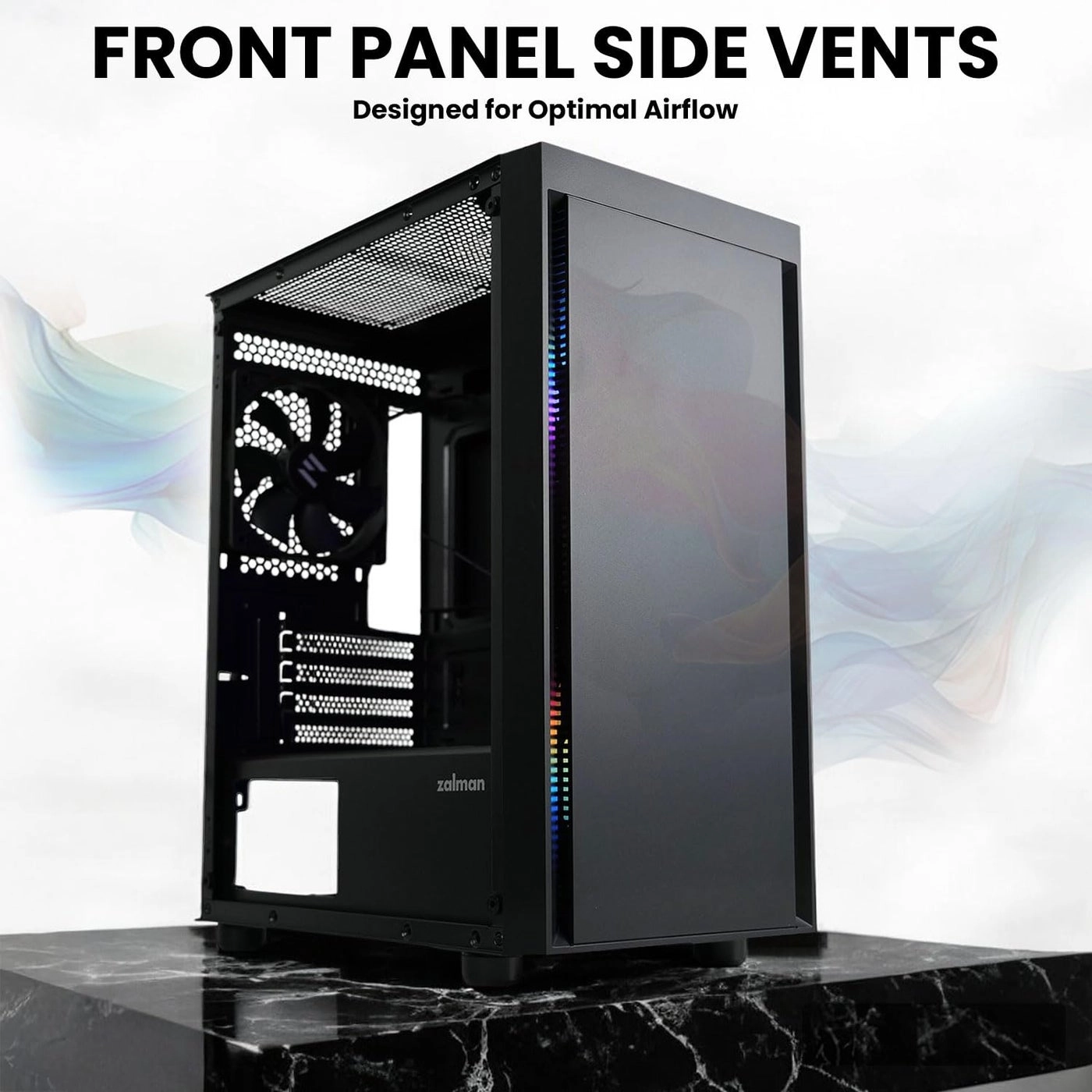 T3 - Full Tempered Glass Side Panel Micro ATX