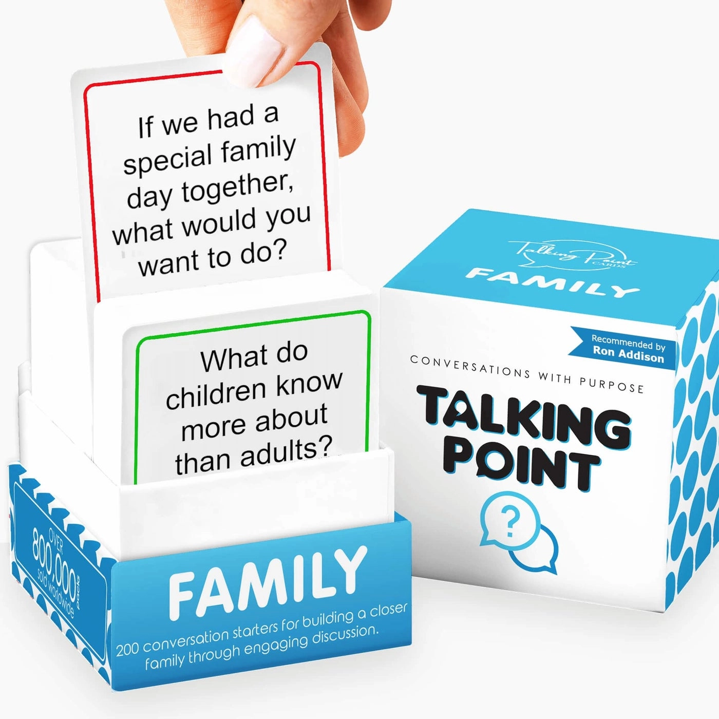 TALKING POINT CARDS Family Conversation Cards - English 5 years and up