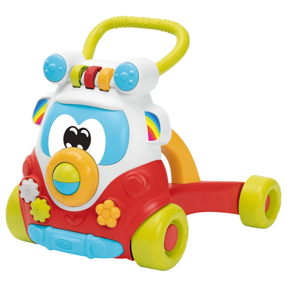 Chicco Happy Hippy Walker - 4 large wheels recycled plastic