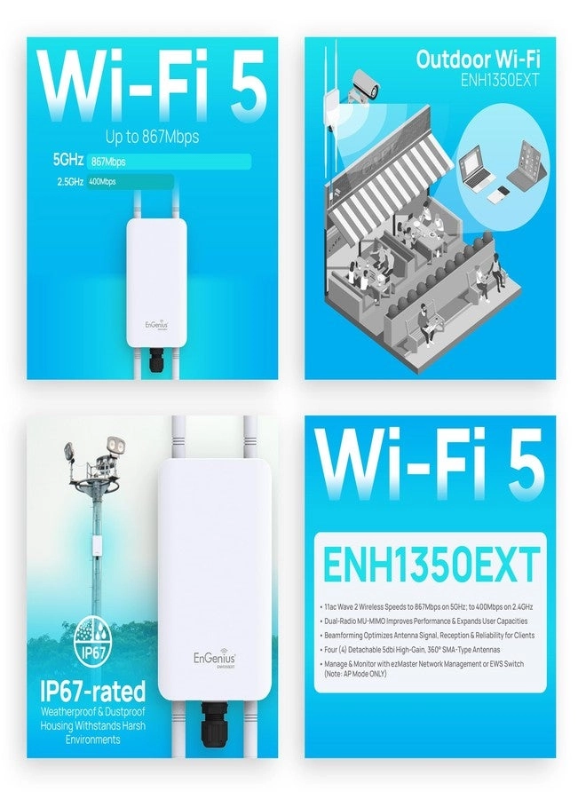 ENH1350EXT - AC1300 Wi-Fi 5