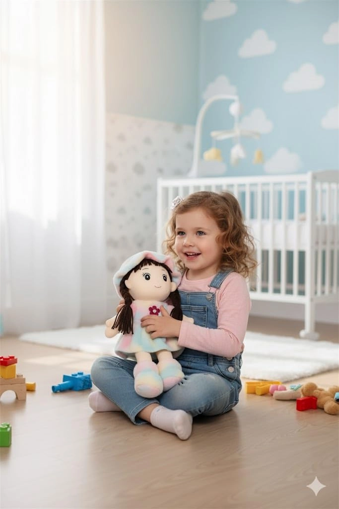 Rainbow doll - 45cm Multicolor