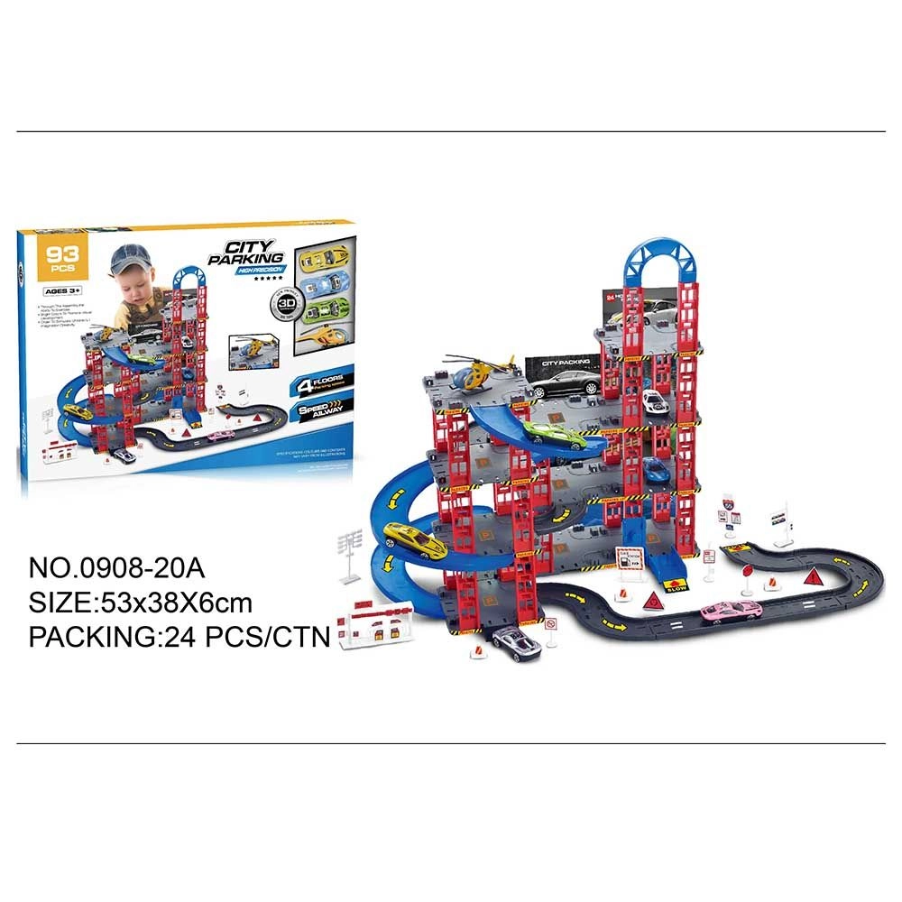 4 Level Car Park - 93pcs