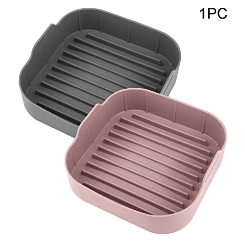 Square Silicone Air Fryer Basket - 1 PC