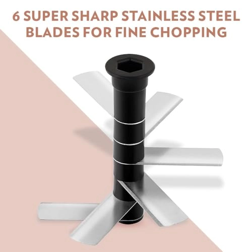 EazyPull Chopper - 900 ml 6 Blades